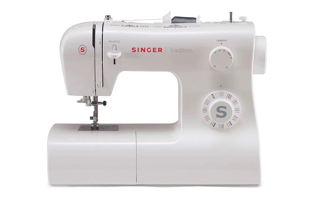 Máquina de coser recta Singer Tradition 2282 portable blanca 220V