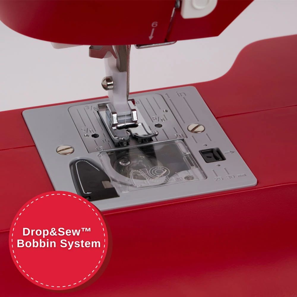 Singer Simple 3337 Red Sewing Machine including accessories worth 110!