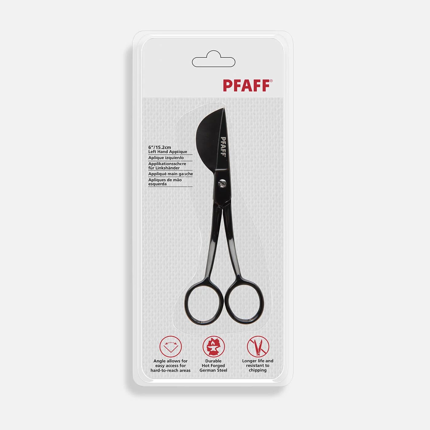 Pfaff 6 Double Curved Embroidery Scissor - 7393033123413