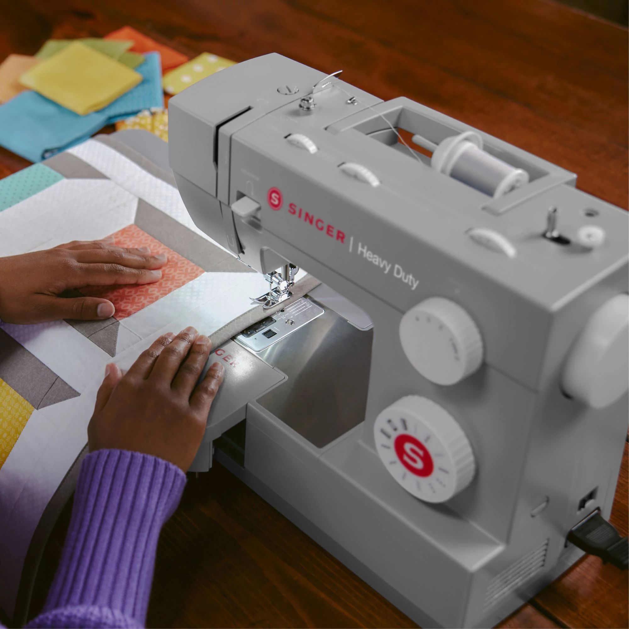 Singer Heavy Duty 4411 Sewing Machine - Gray - 20191642