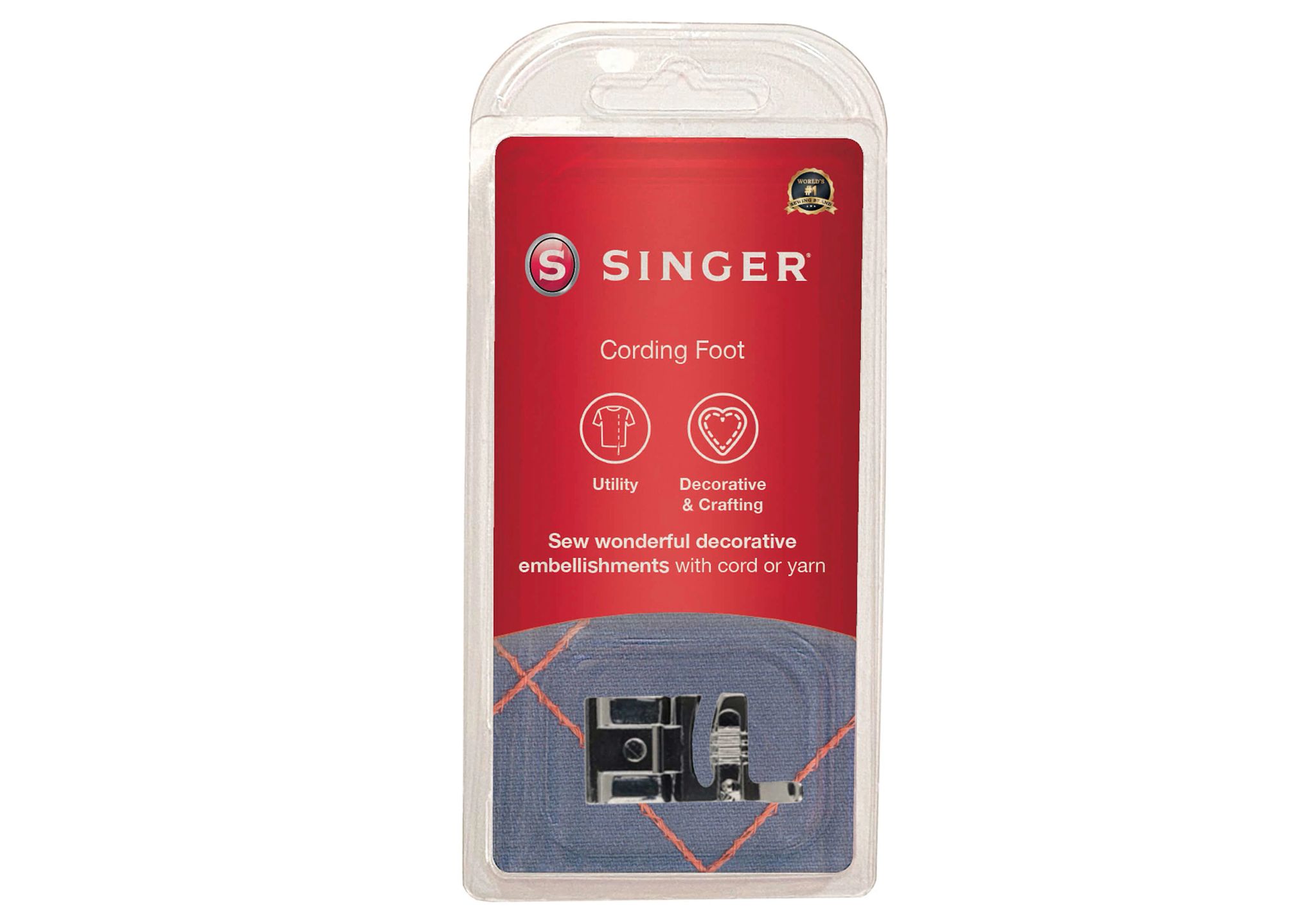 SINGER Cording Presser Foot 