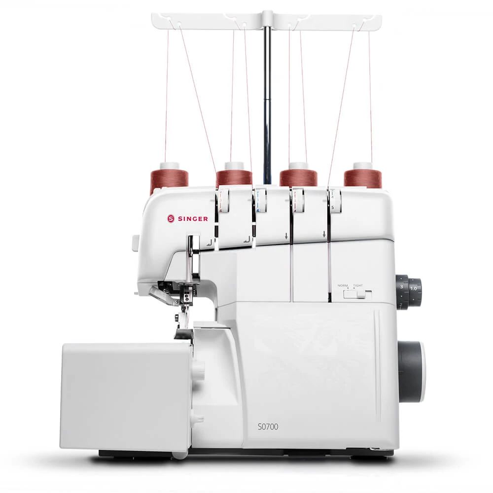 Serger Singer 14 U557 2-3-4-5 Thread Overlock Machine With Differential  Feed With Cover Stitch Complete 