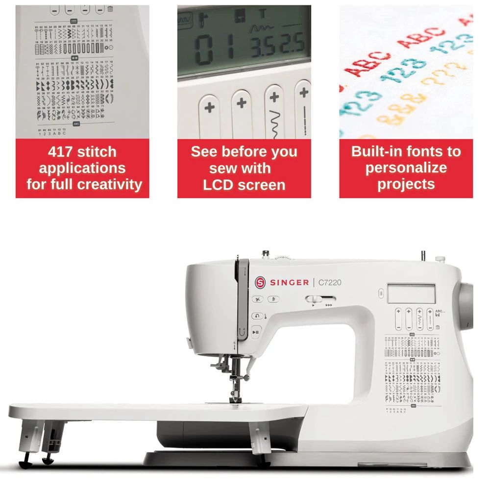 Singer C7220 Sewing Machine Sale Price 329.99 Free Shipping