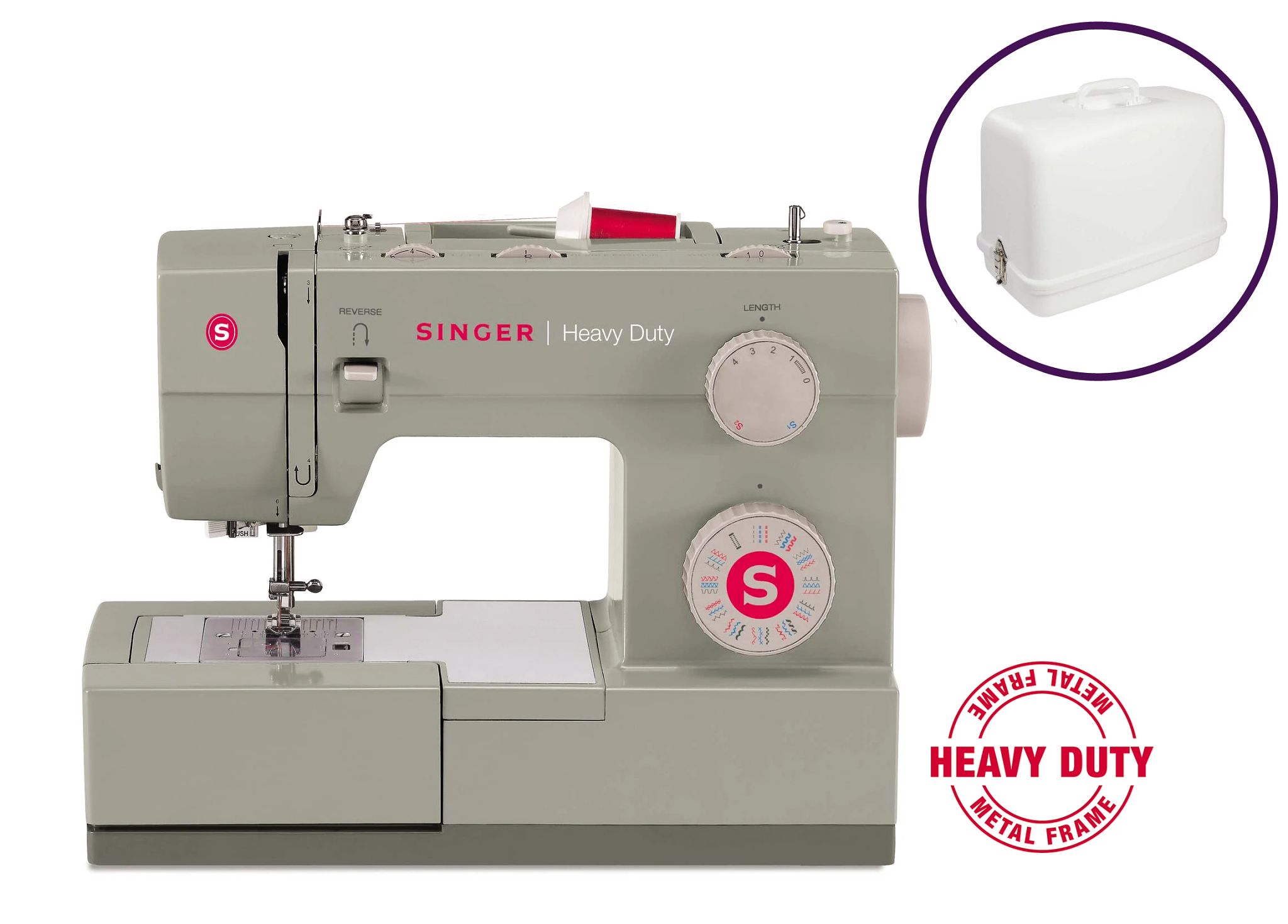 Singer M2405 Sewing Machine with Accessory Bundle FREE Gift