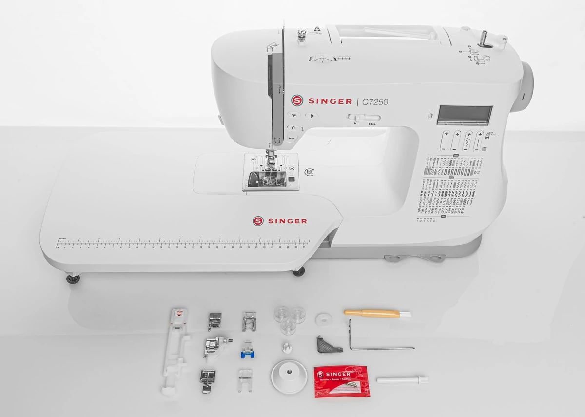  SINGER Máquina de coser computarizada C7250 : Arte y  Manualidades