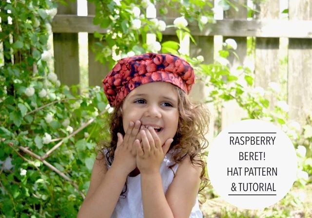 Raspberry Beret Tutorial and Pattern - Littlest Studio
