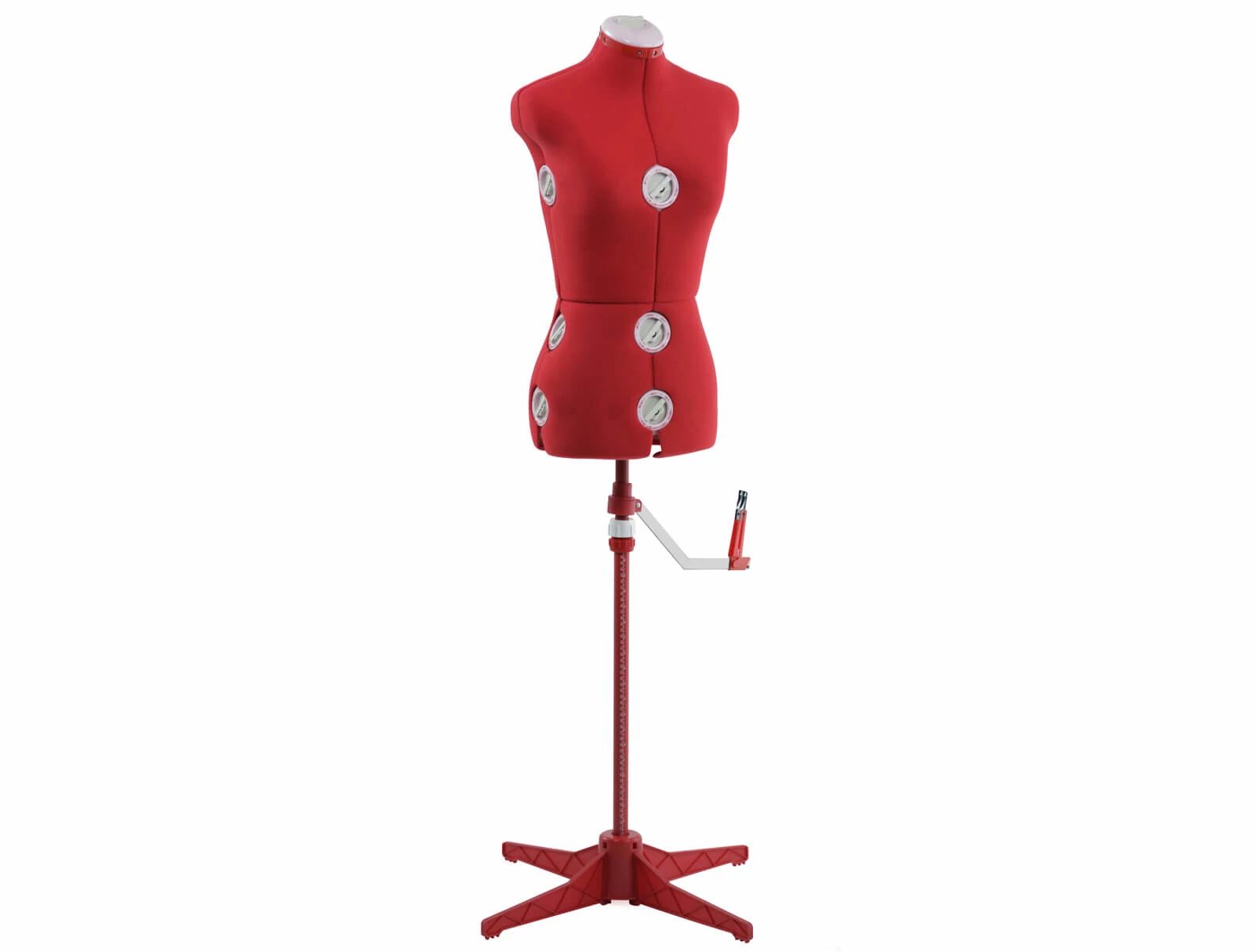Red Adjustable Dress Form - Small/Medium 