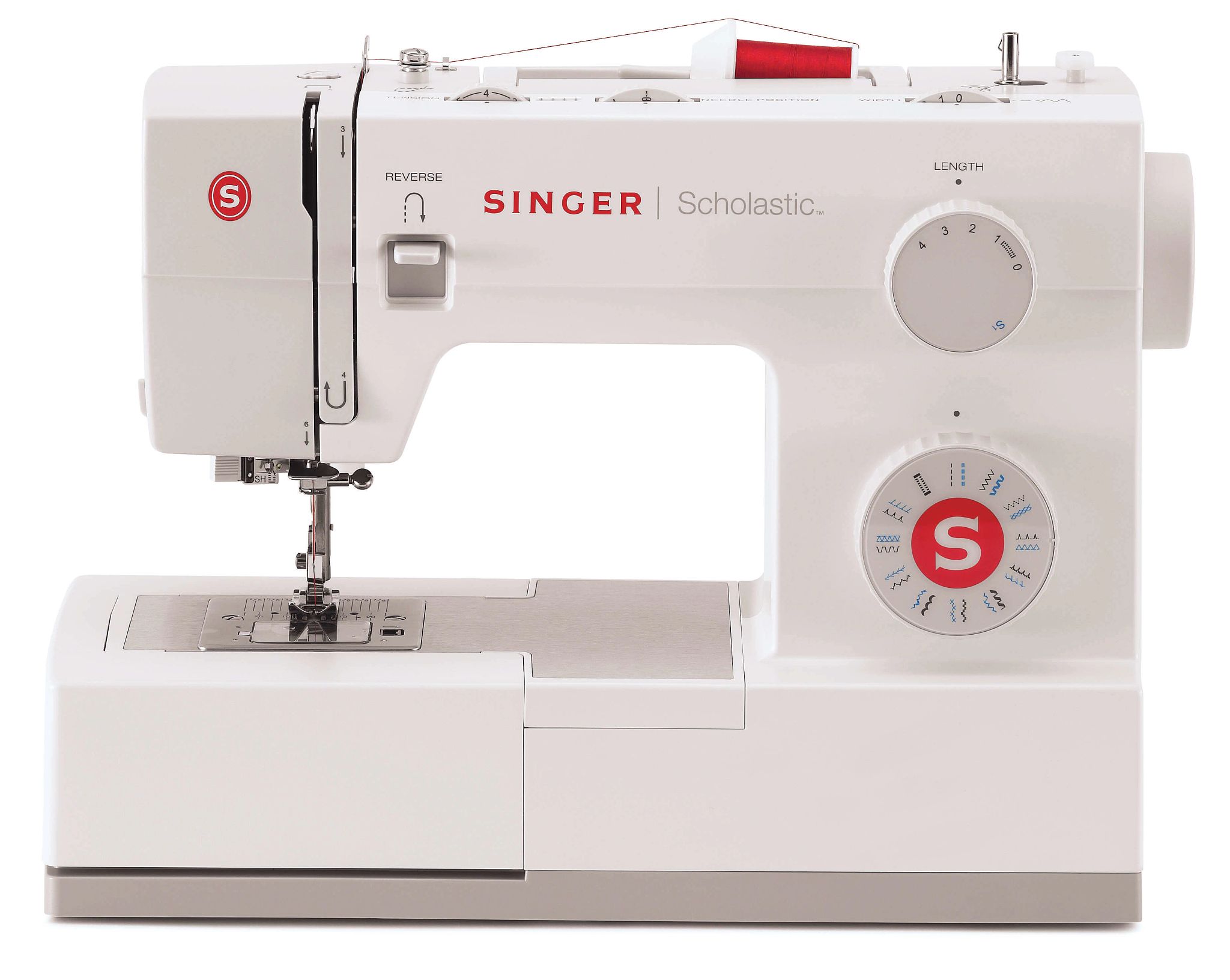 Singer Heavy Duty 5523 Sewing Machine, White