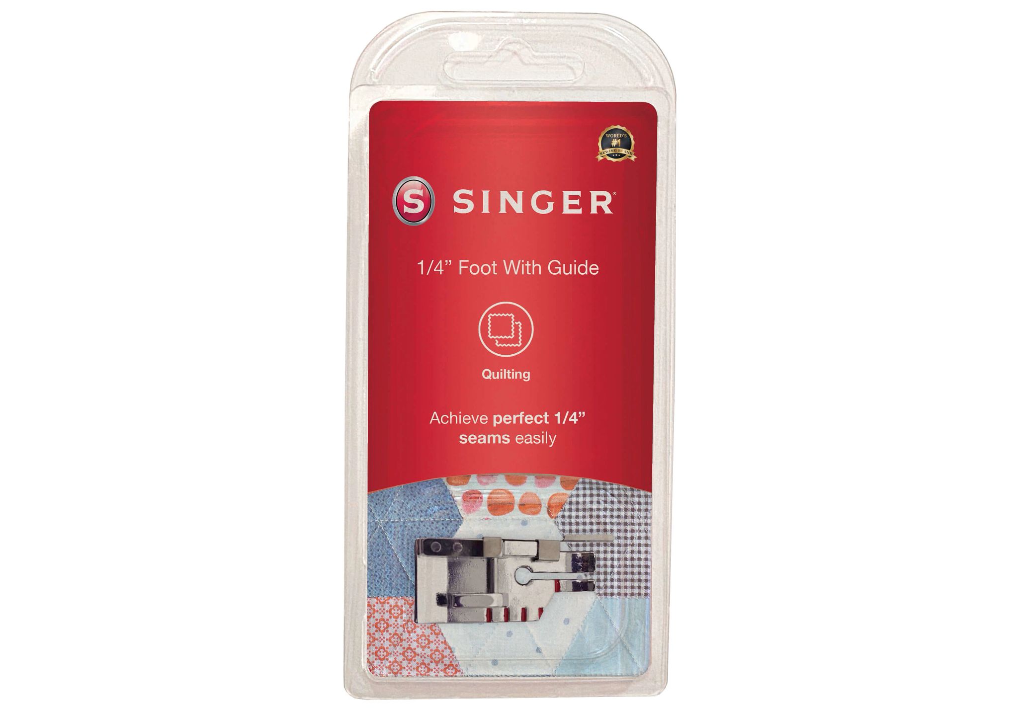 SINGER 1/4" Presser Foot with Guide 