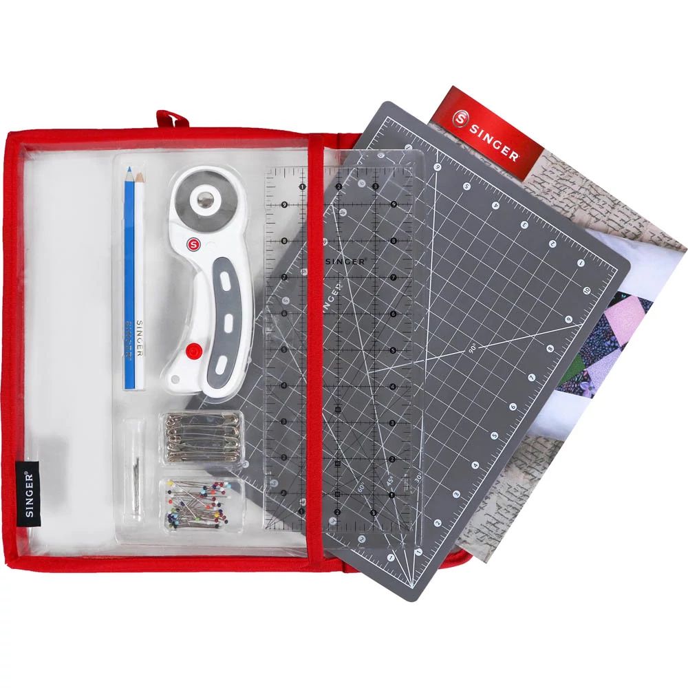 SINGER 86-Pc Learn to Quilt Kit 