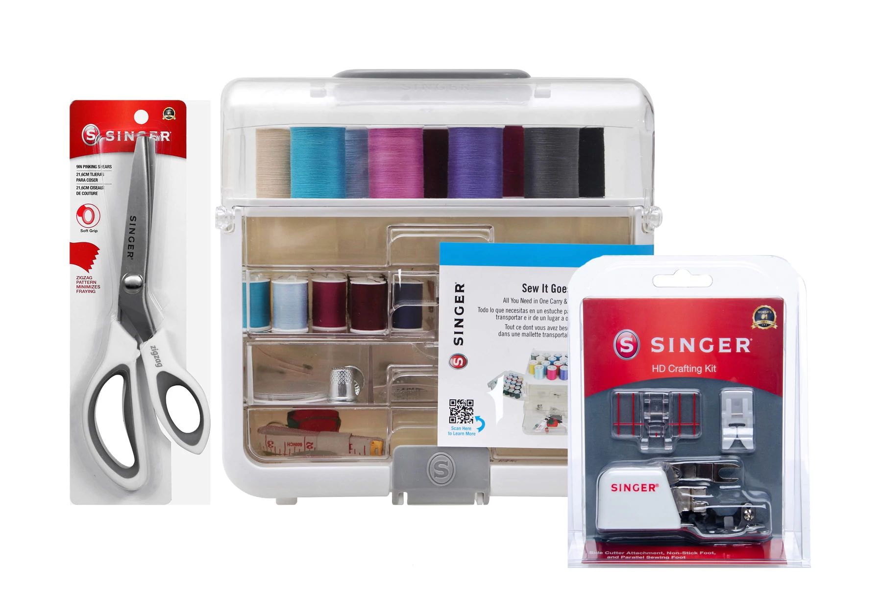 SINGER 00279 Sewing Kit in Storage Box