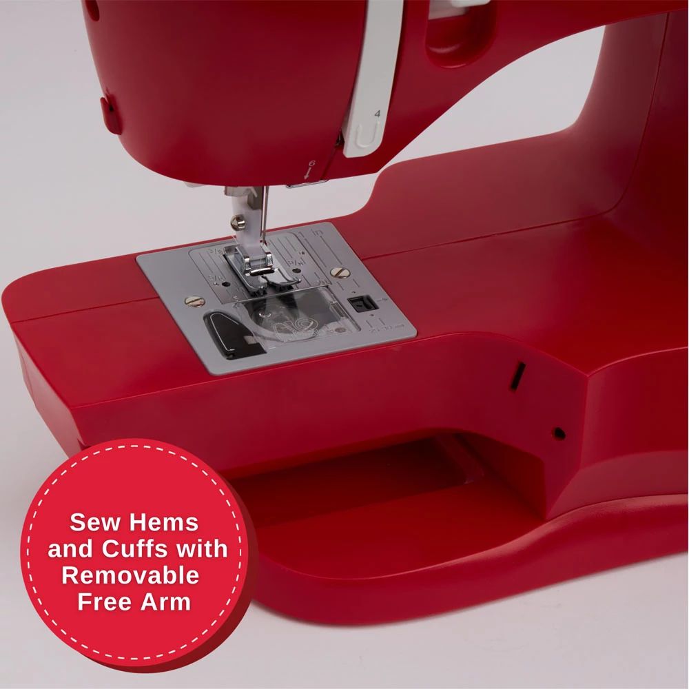 Singer Simple 3337 Red Sewing Machine including accessories worth 110!