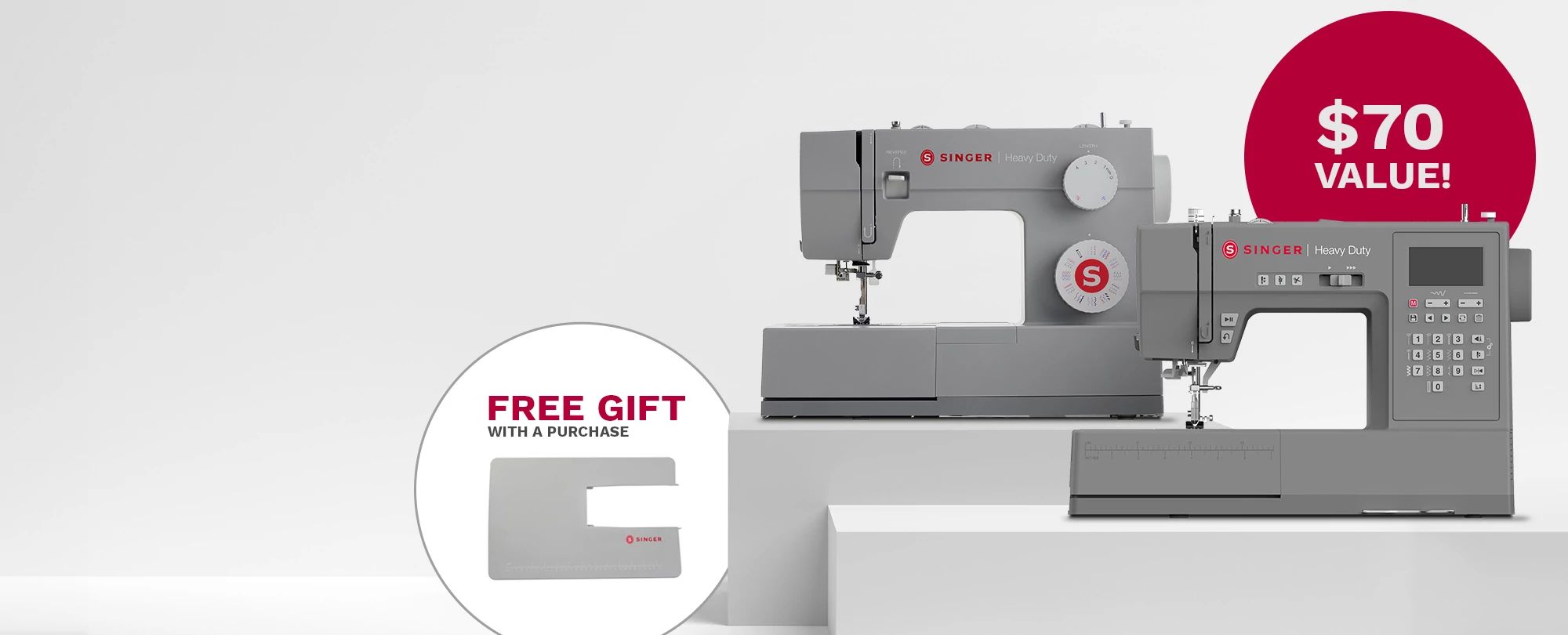 Singer M2605 Sewing Machine + FREE Gift Bundle