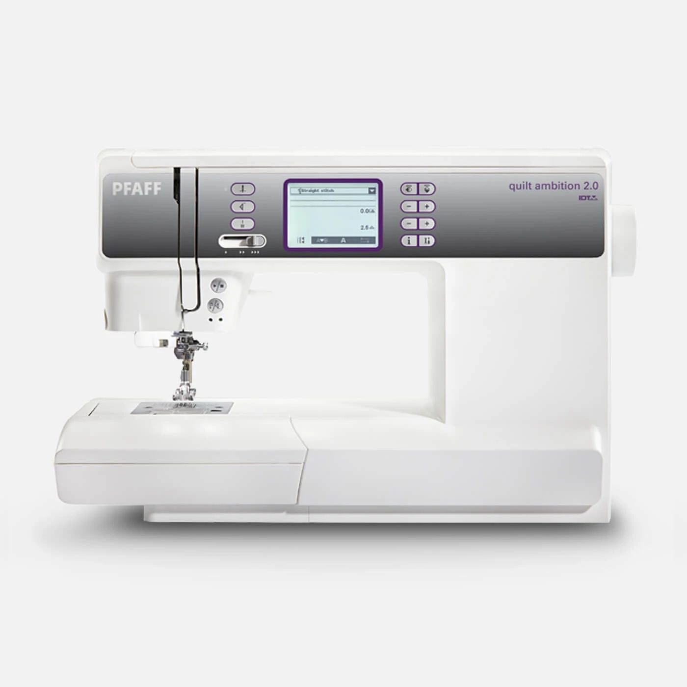 Máquina de coser quilt ambition™ 2.0