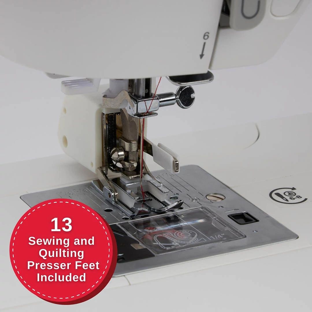 Quantum Stylist 9960 Sewing Machine and Presser Foot Kit Bundle