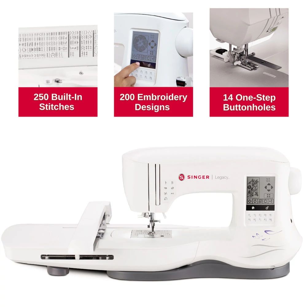 Singer Legacy SE300 Sewing and Embroidery Machine