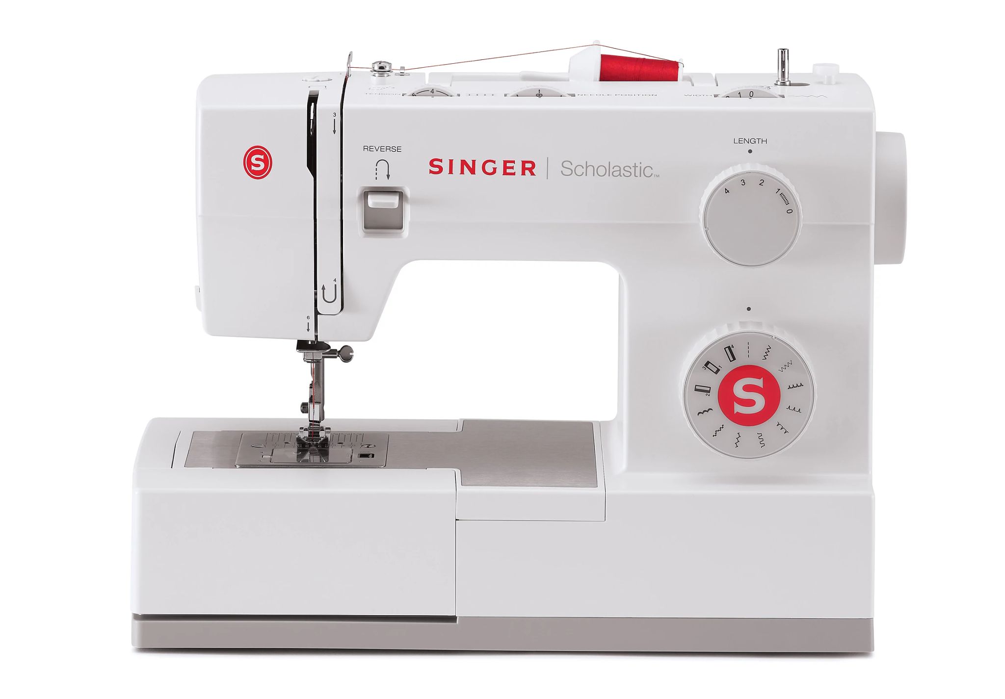 Singer | Heavy Duty 4411 Sewing Machine with 11 Built-In Stitches, Metal Frame and Stainless Steel Bedplate, Great for Sewing All Fabrics