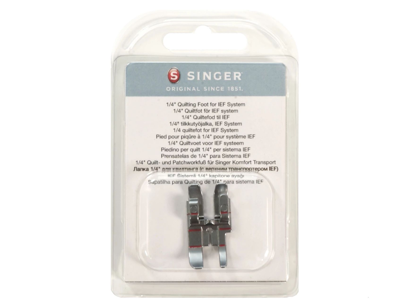 Quarter Inch Presser Foot for IEF System