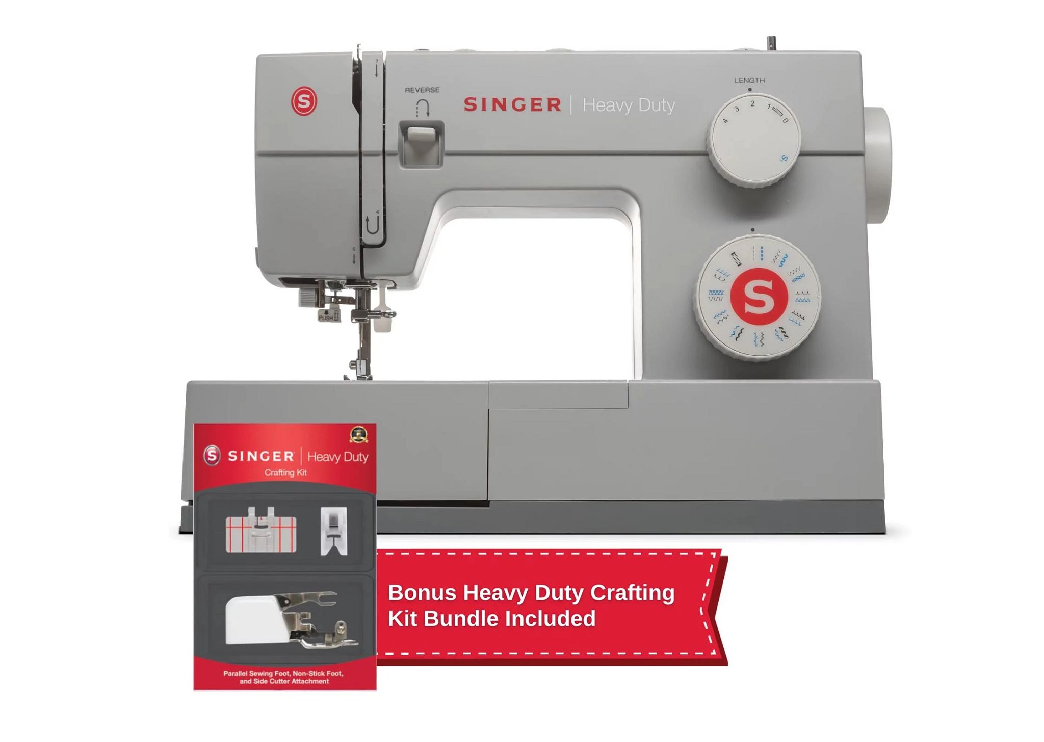 Heavy Duty 44S Sewing Machine and Crafting Kit