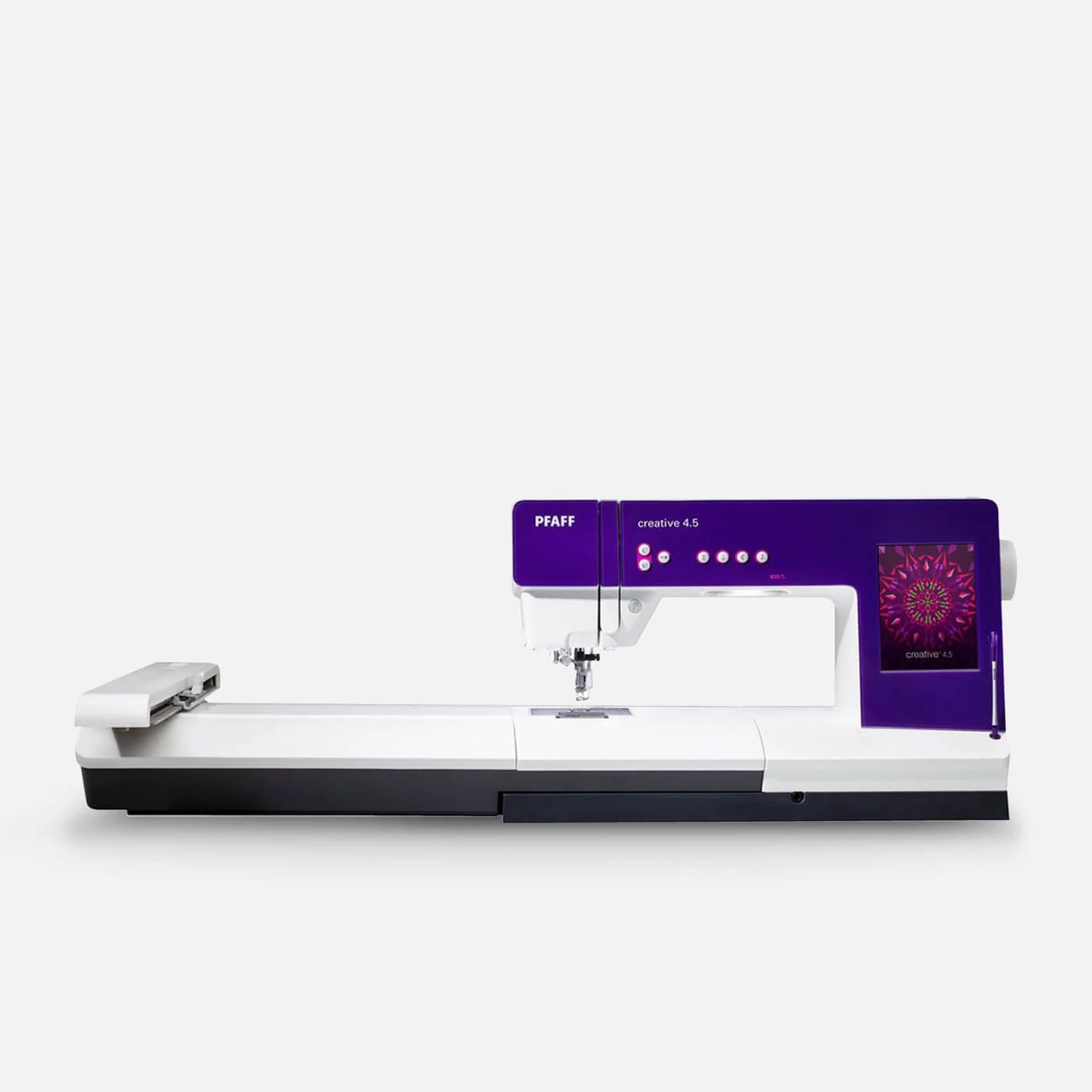 Mini Sewing Machine Handheld Portable Purple white sewing machine(no logo)