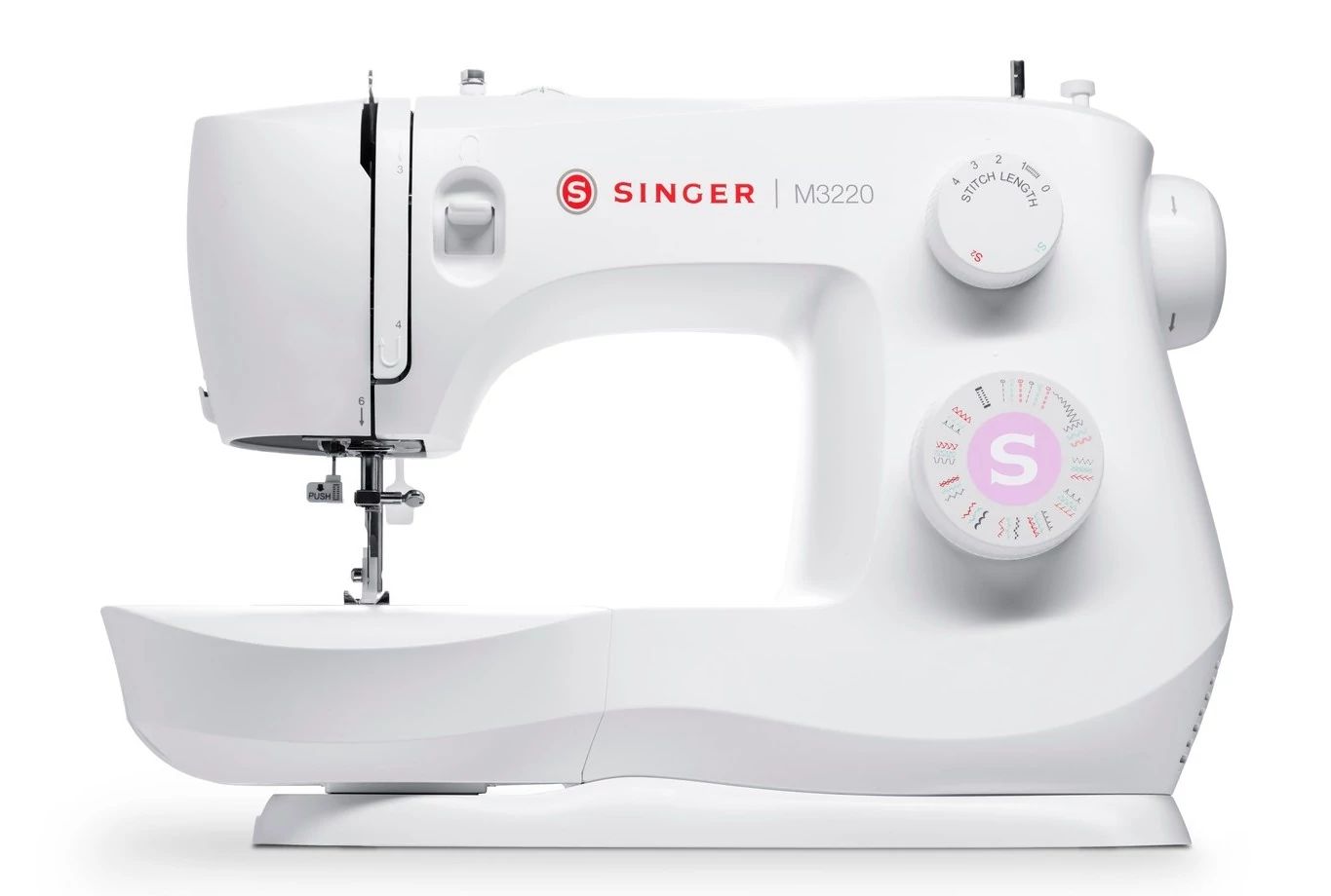 Singer M3220 Sewing Machine Self Threading Bobbin Quilt/Embroider