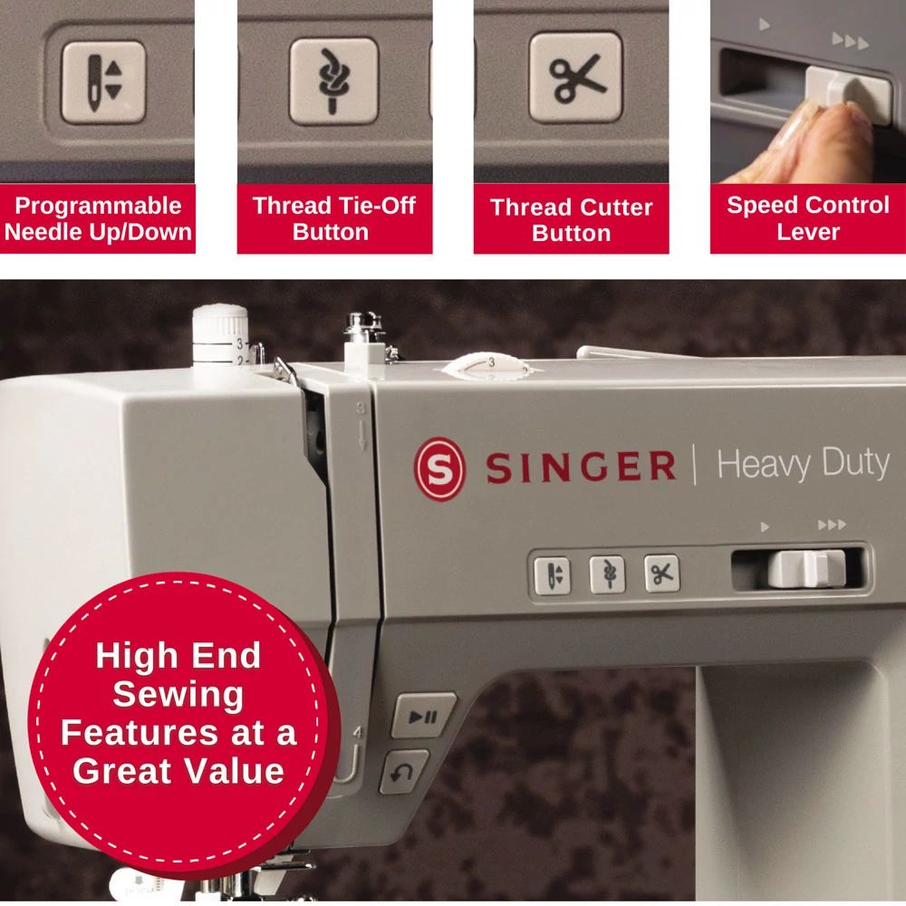 Singer 6800C Computerized Heavy Duty Sewing Machine